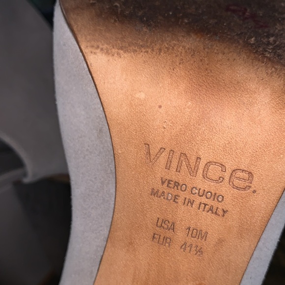 VINCE. ADDISON PEEP TOE BOOTIE - Picture 8 of 8